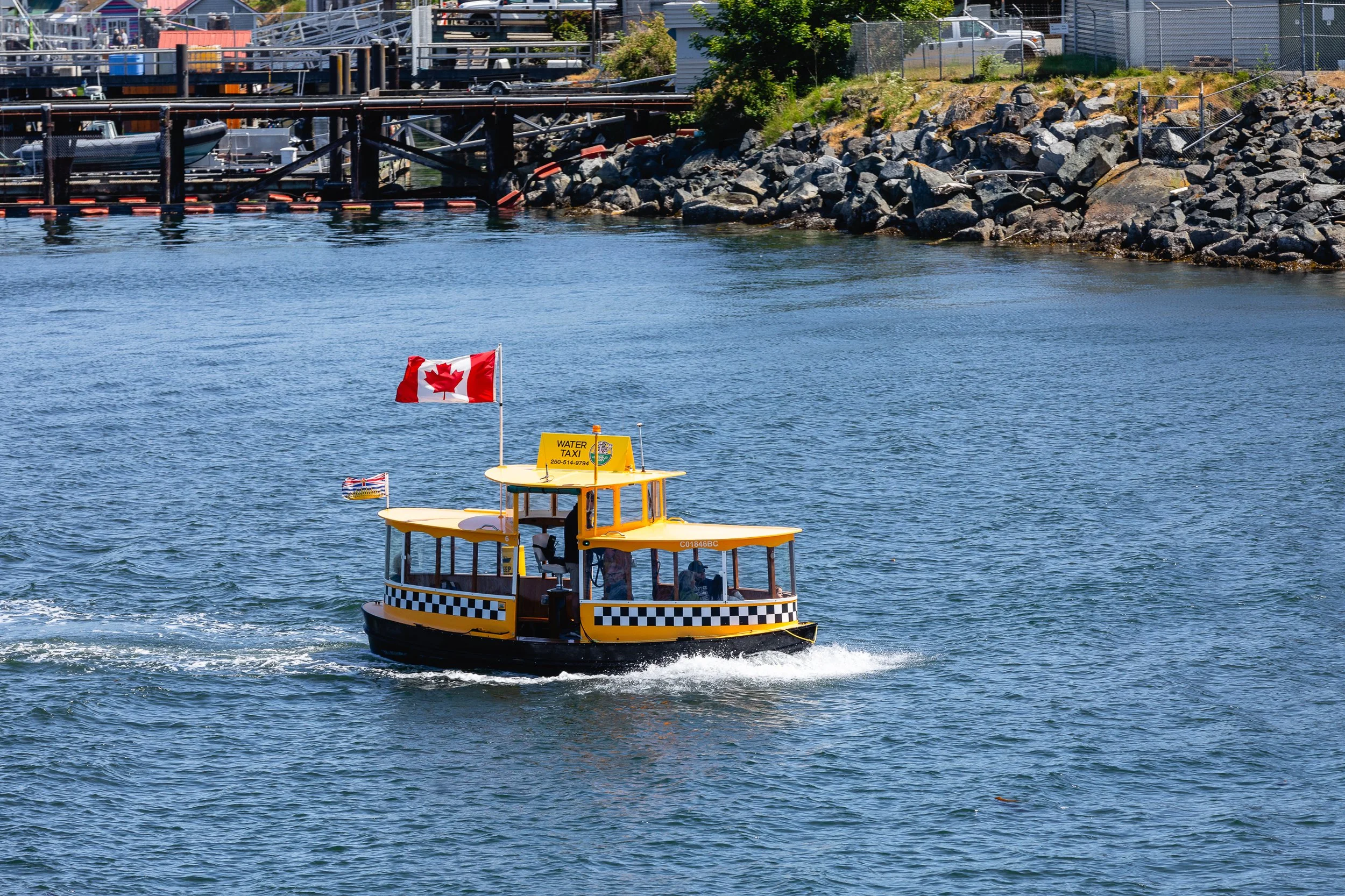  One of Victoria’s famed pickle boats. 