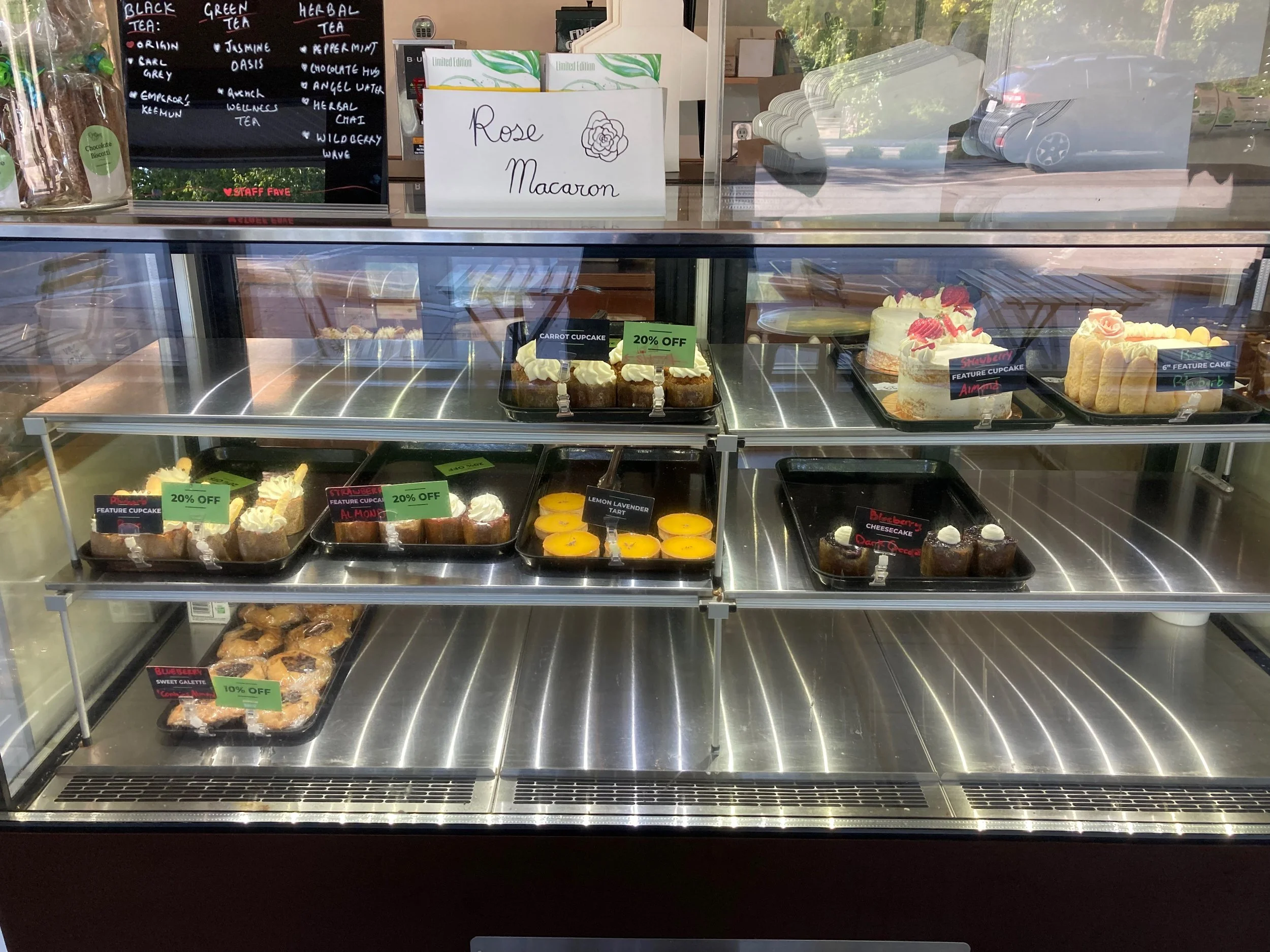  (Above) We found a rare, awesome gluten free bakery that we visited each morning. Amanda found their breakfast quiches particularly delicious. 