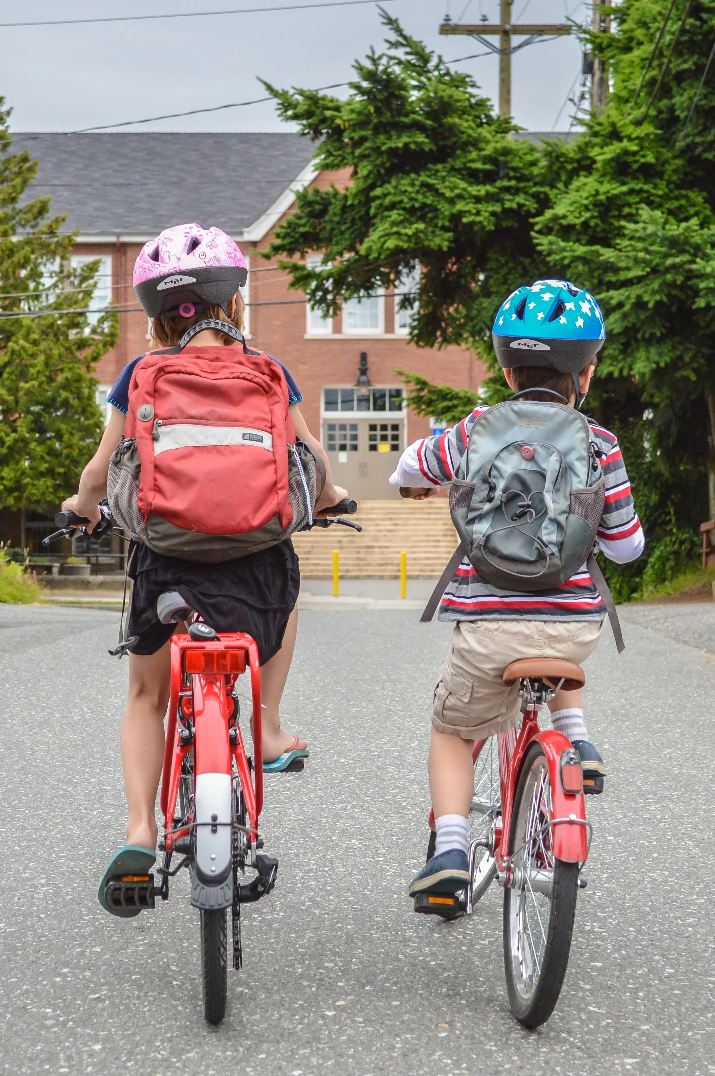 Riding to school is a key ingredient to our children's well-being.