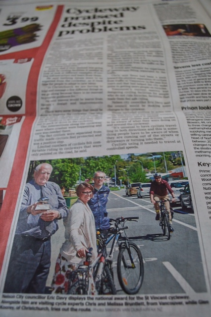 Vancouver's "cycling experts" in New Zealand