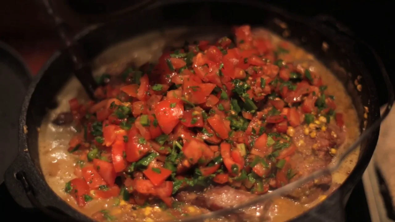 dans ma cuisine: Turkey neck maque choux