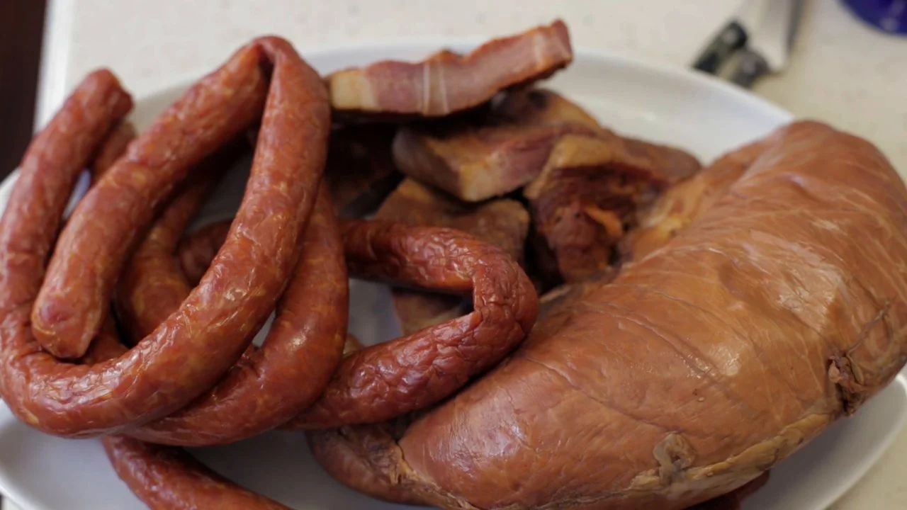 dans ma cuisine: Smoked panse and tasso