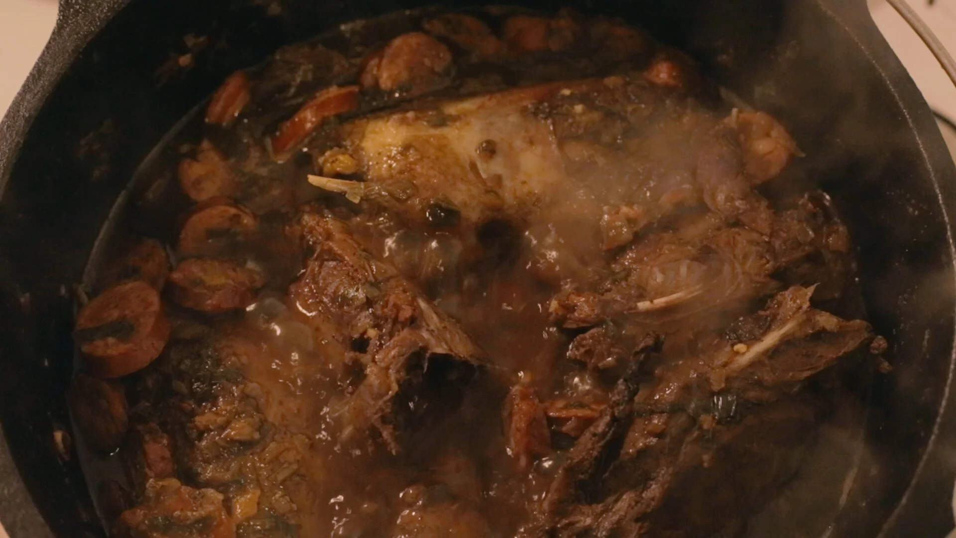 Dans ma cuisine - Duck and Sausage Rice and Gravy