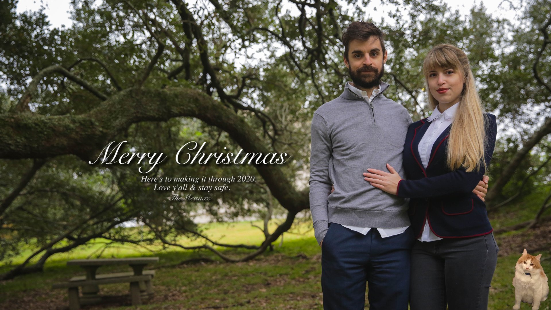 2020 Christmas Card Back
