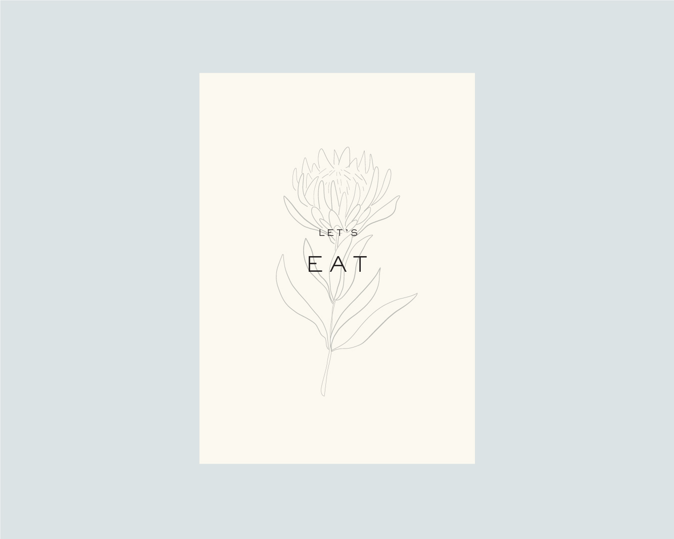 Menu front - A5