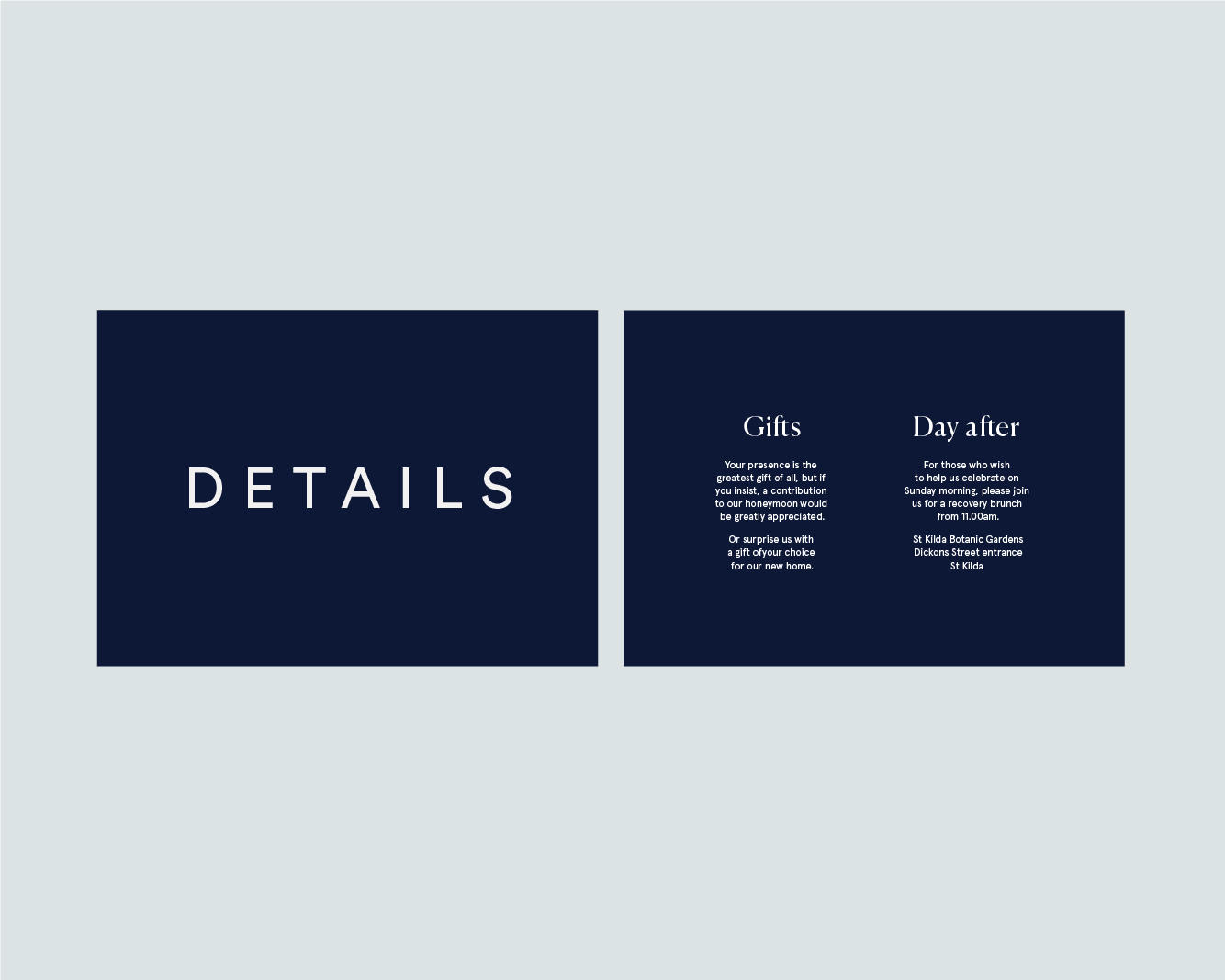Information support card - A6