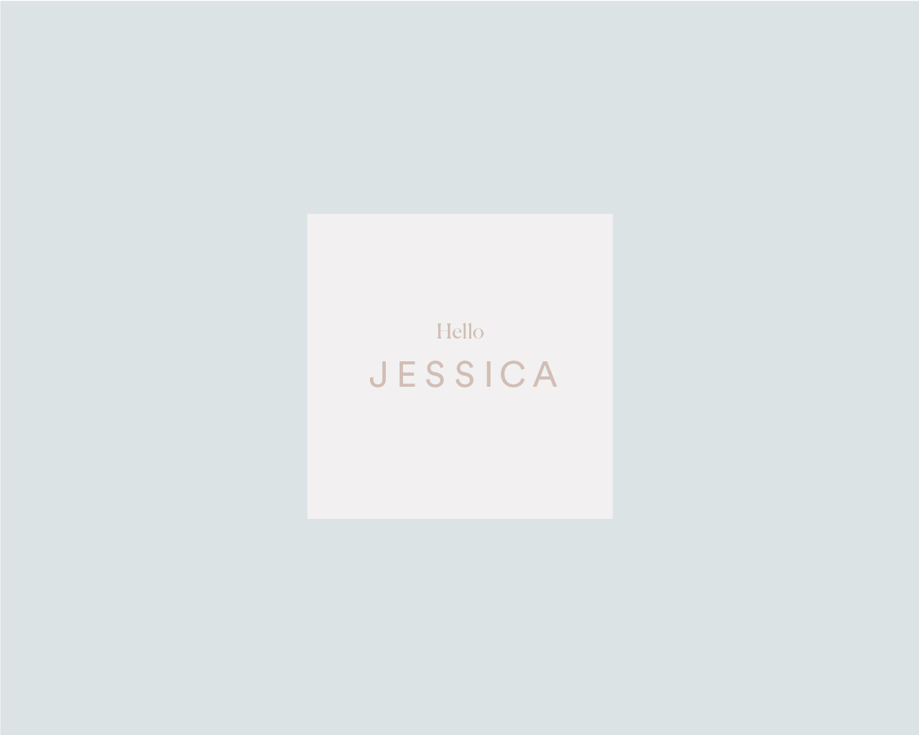 Place card Square