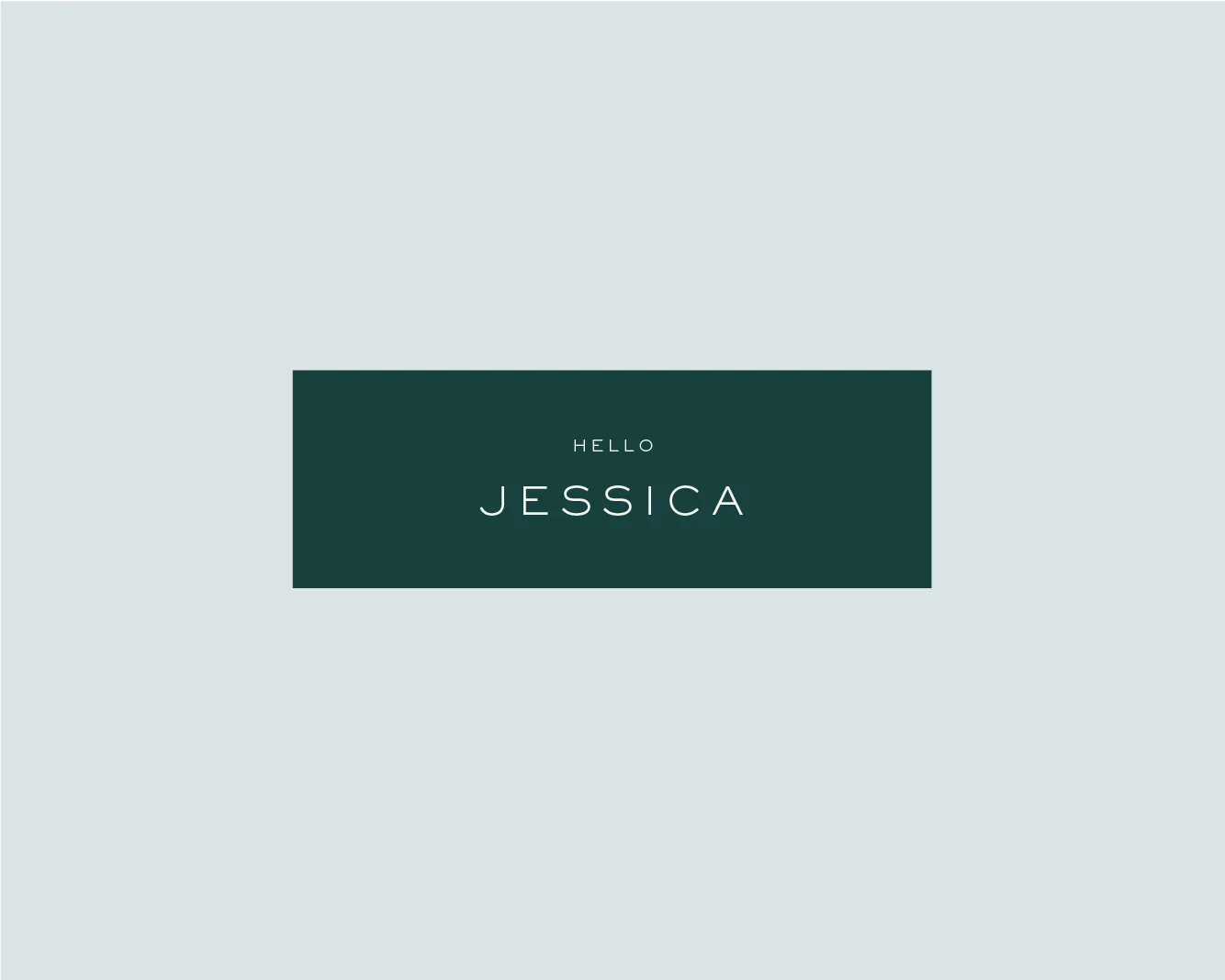 Place card tag - khaki