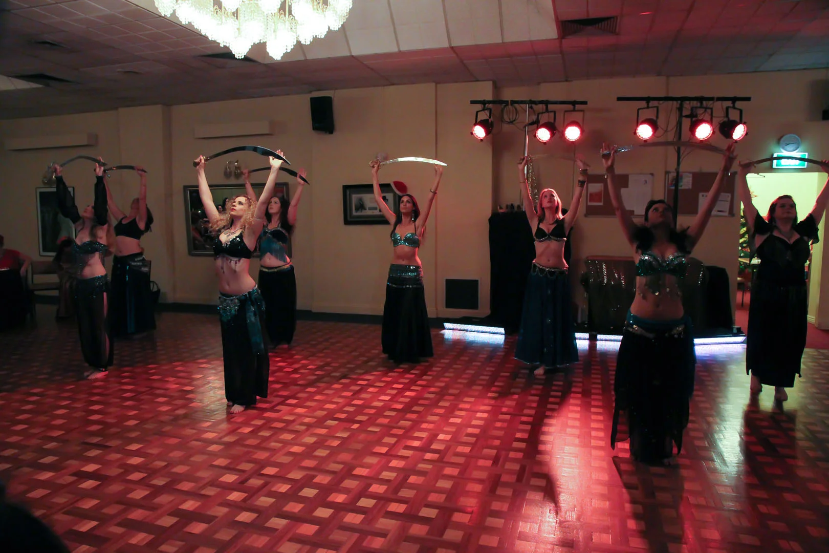 Adanced student sword dance, 2013