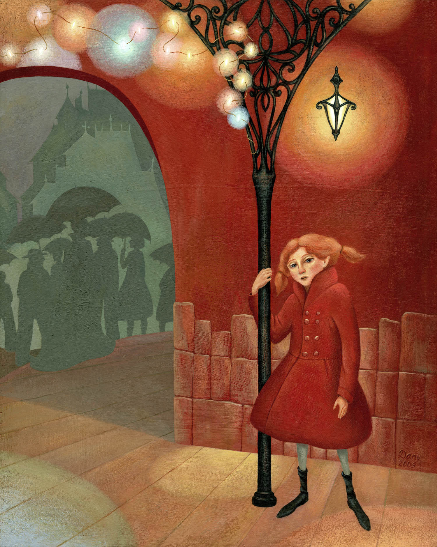 Girl with a Red Coat