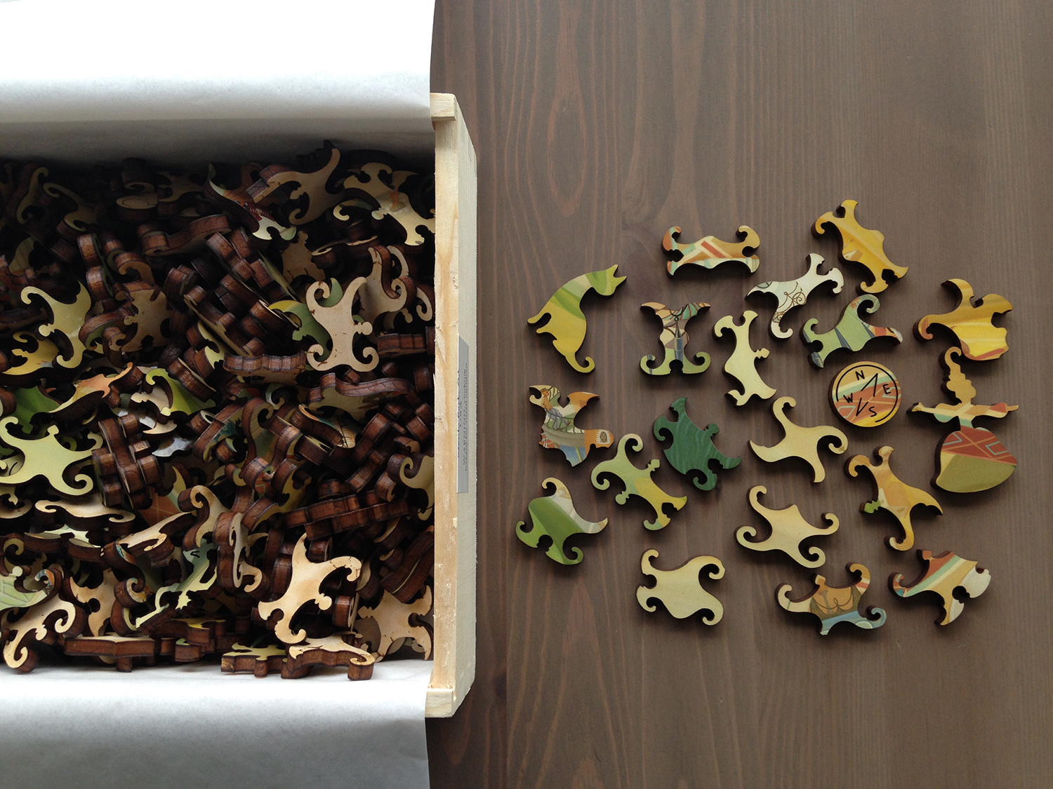 Artifact Puzzles Dany Paragouteva Magic Carpet Wooden Jigsaw Puzzle