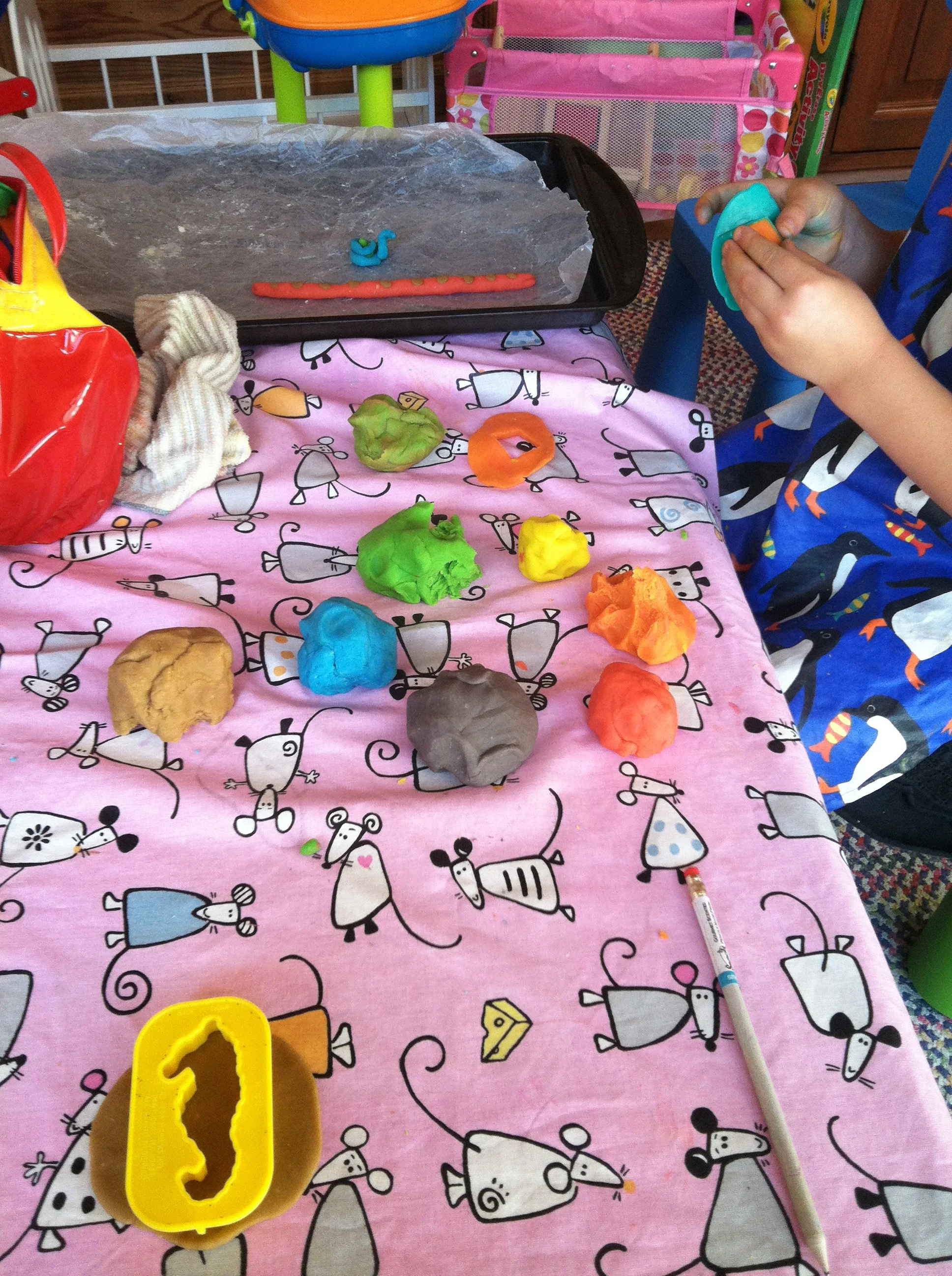 Home made play dough