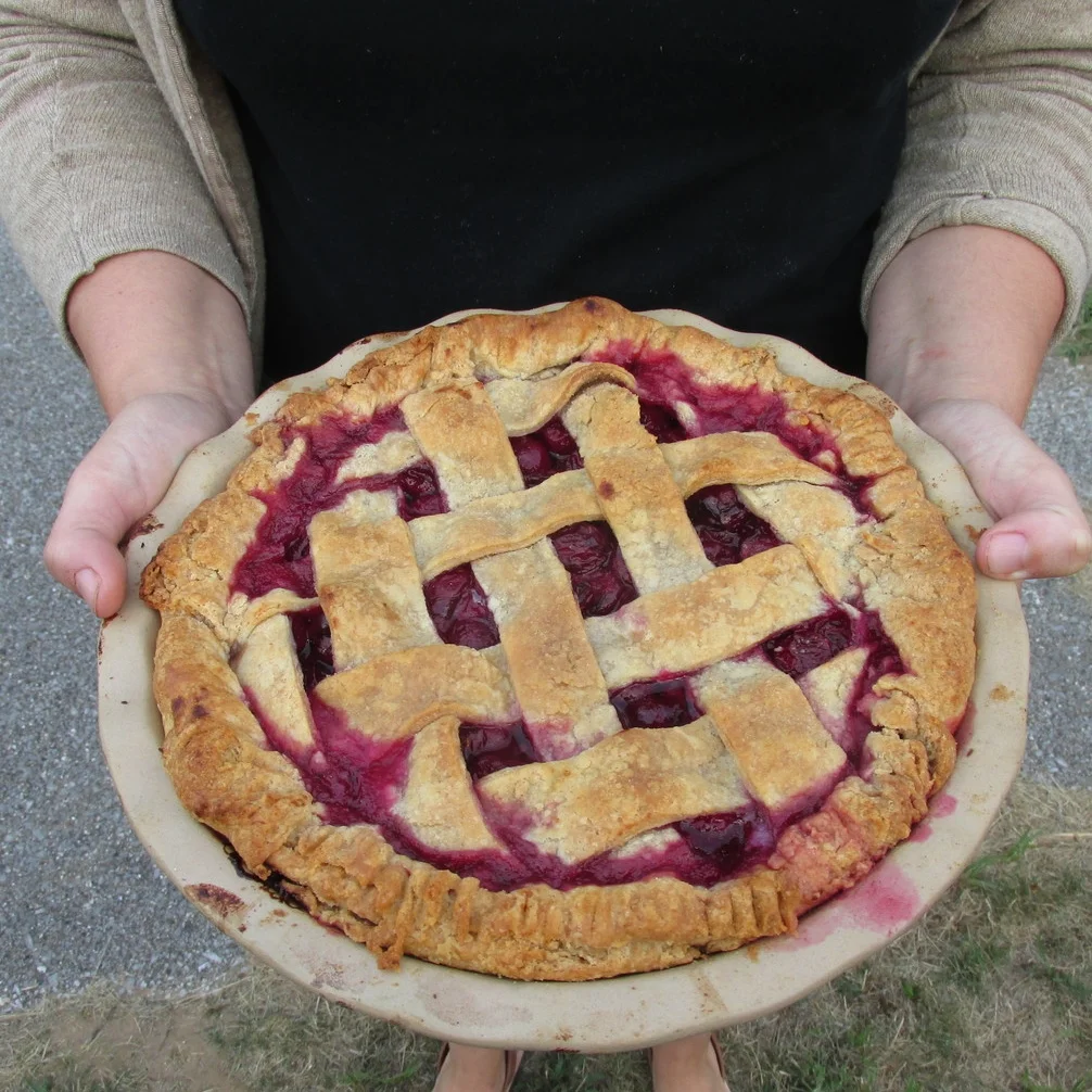  alex made the pie! 