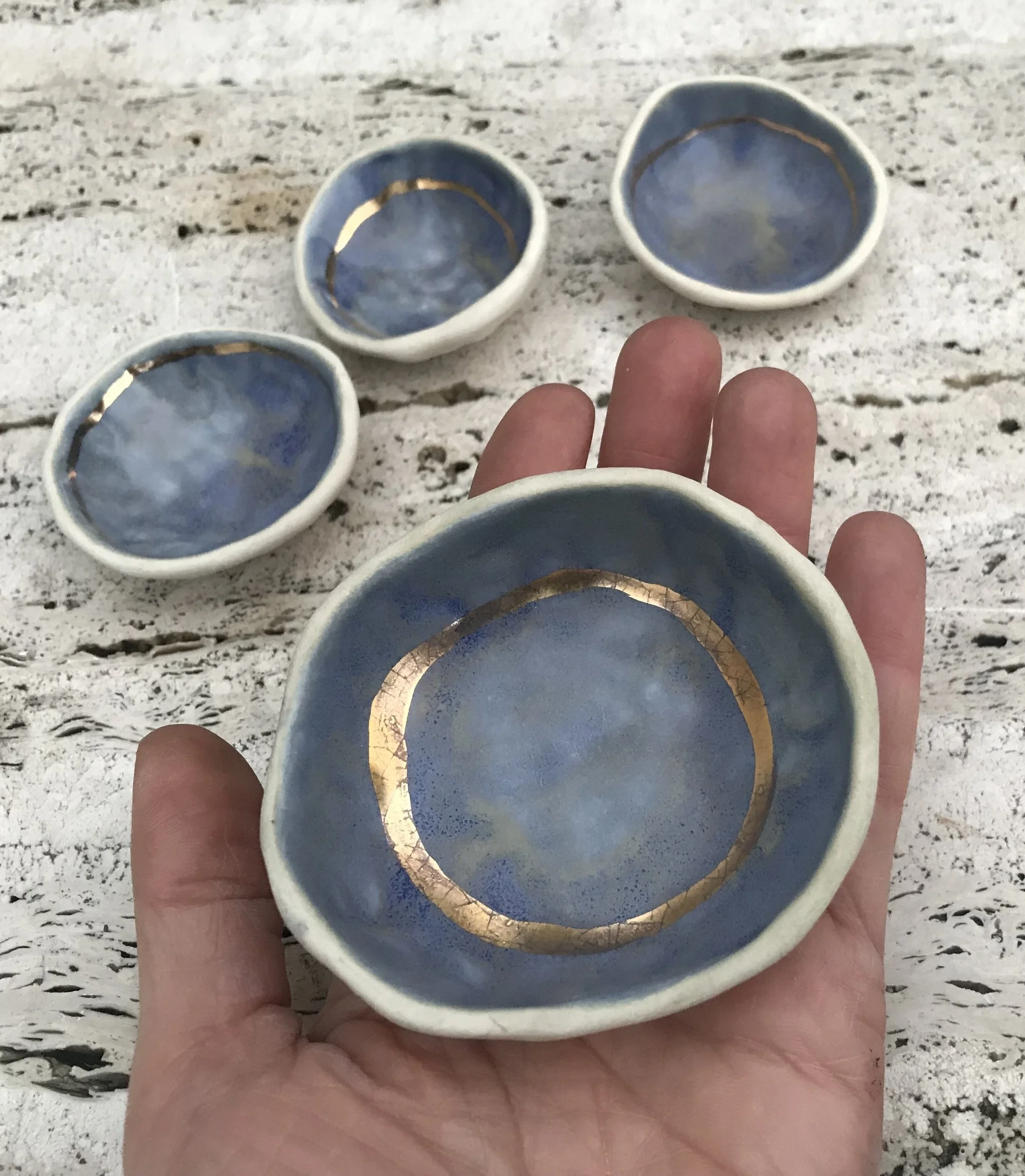 Golden Palm Trays