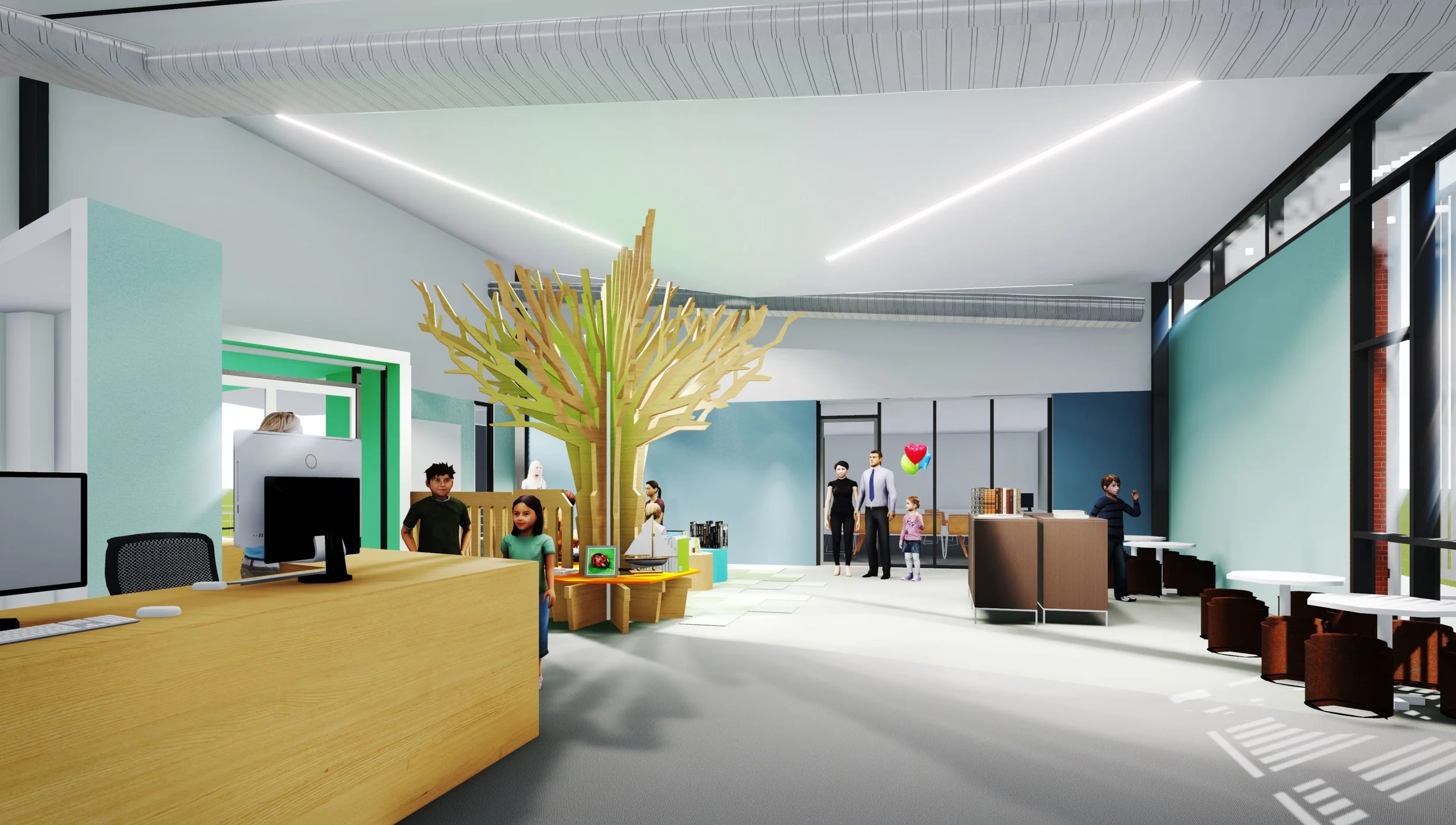 Booval Library - light fitting.JPG