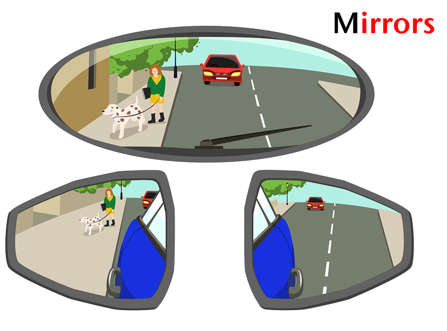 Difference Between Side Mirror and Rear View Mirror » Learn Driving Tips