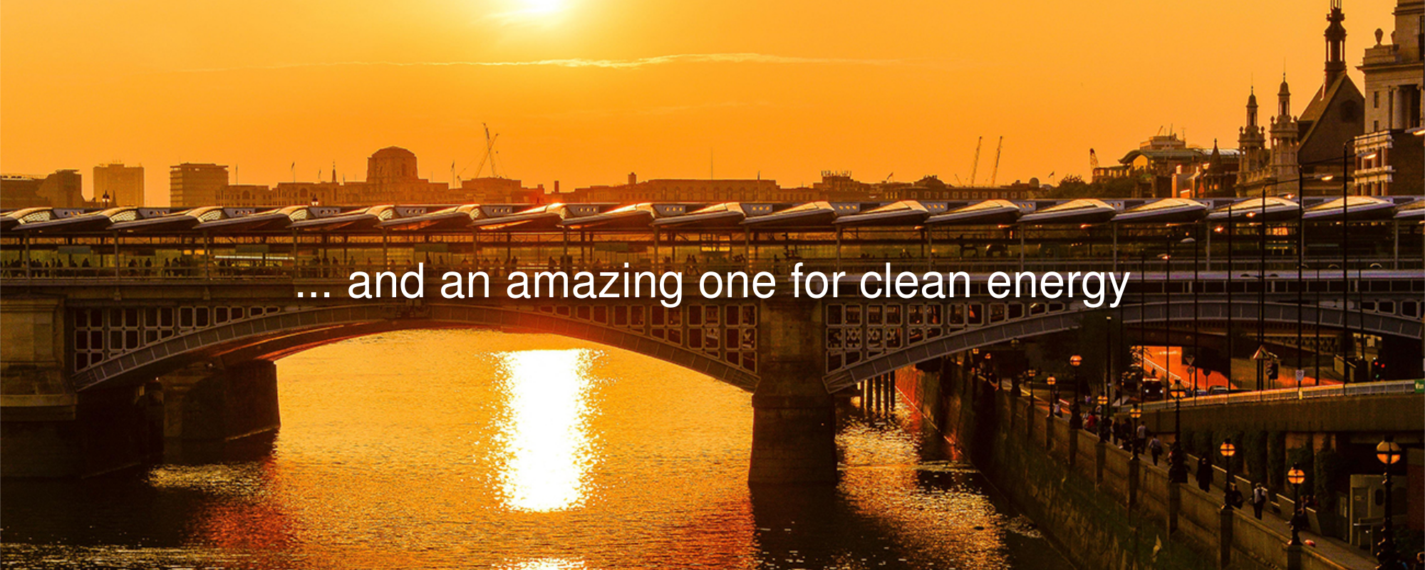 Solar panels covering Blackfriars Bridge, London (Image credit: Mayor of London Office )