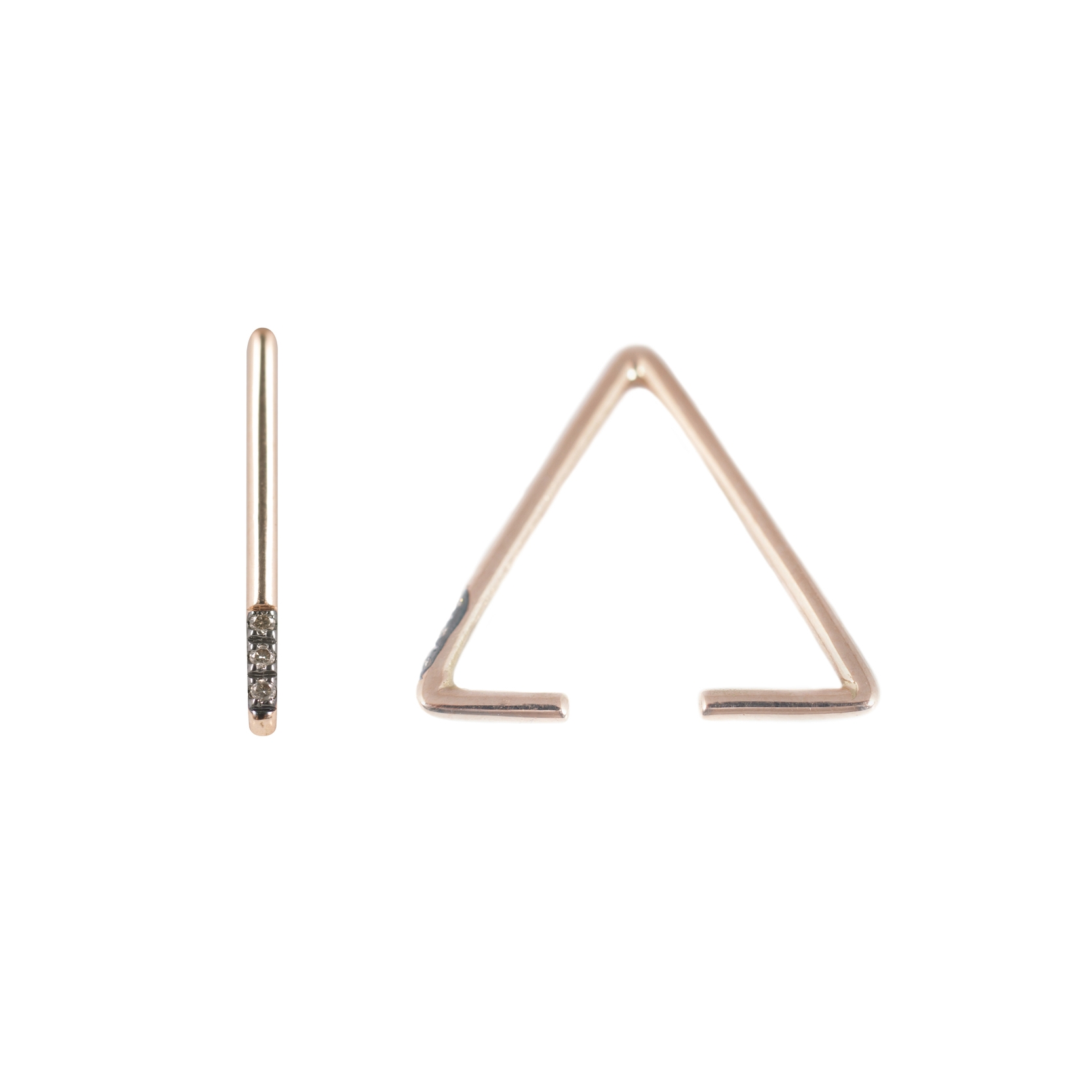Jezebel London Jewellery - Charlotte Triangle Earcuff_1