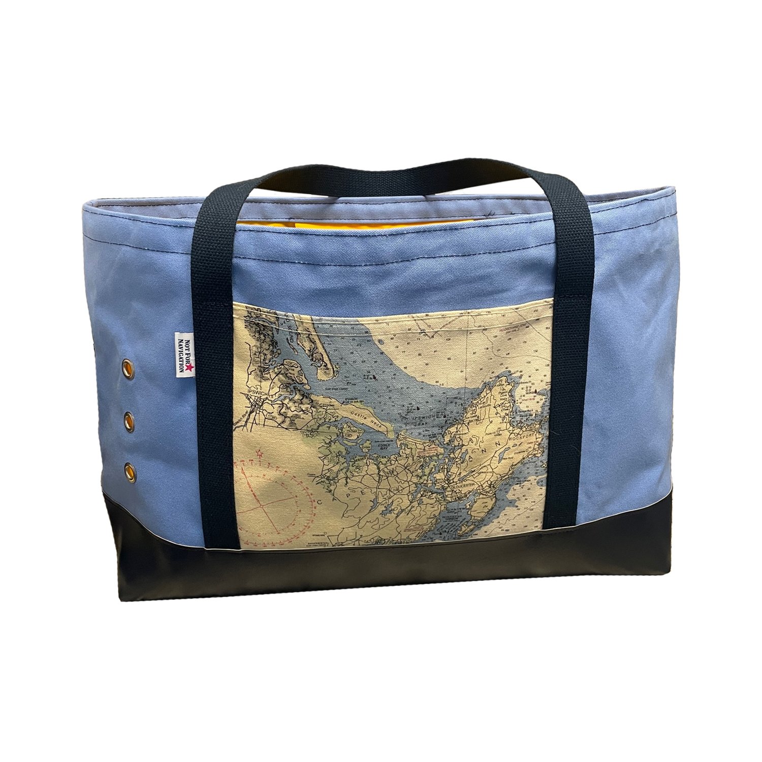 the best beach bag waterproof marine detail — Not for Navigation