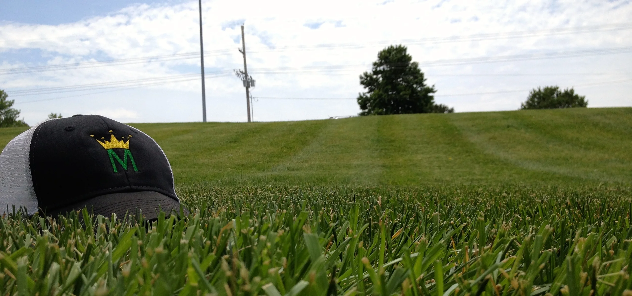  A finished lawn mowing in Olathe, KS. 