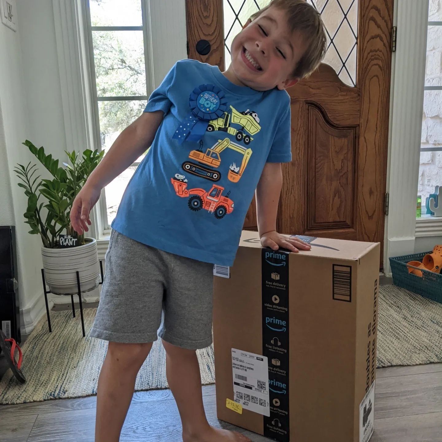 Happiest of birthdays to this kid. 4 years old and having a blast.