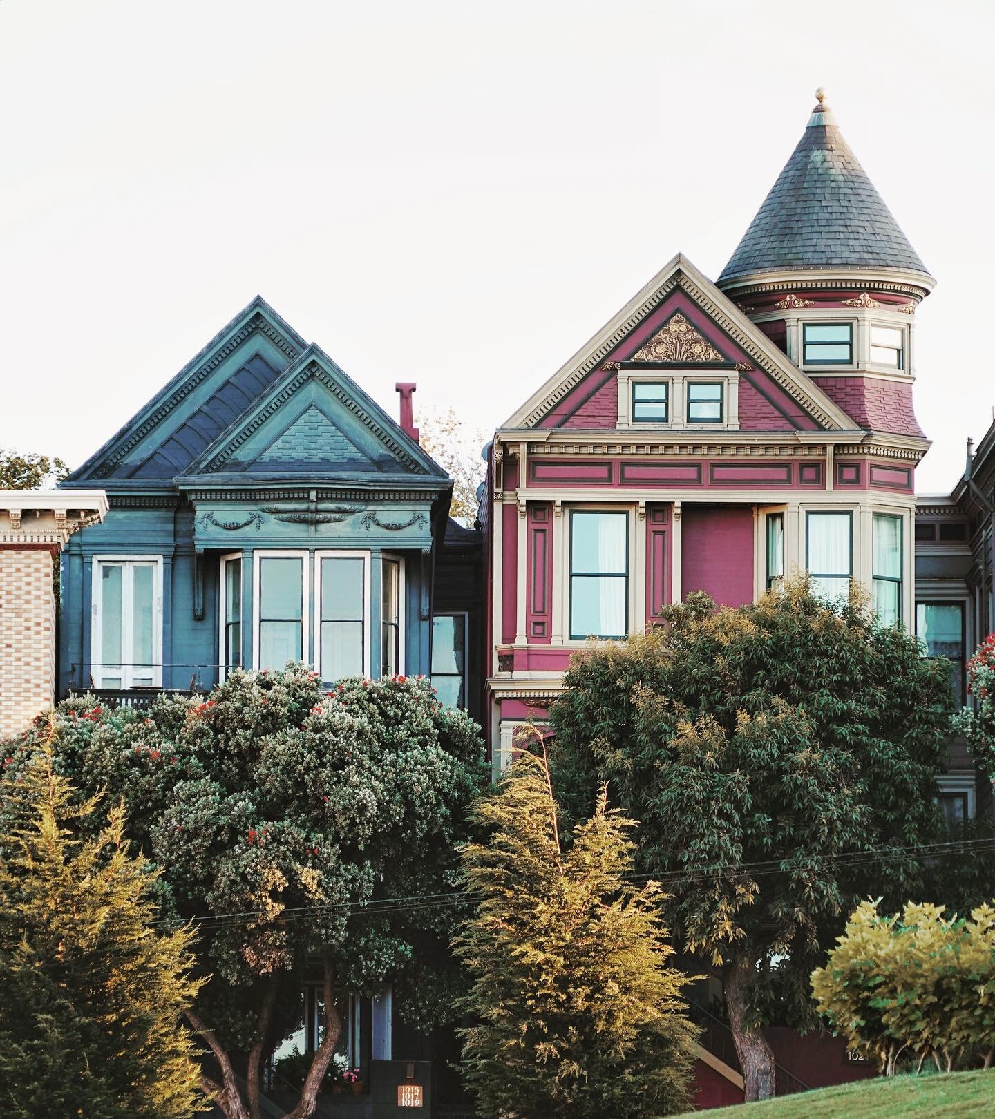 It was my second time visiting San Francisco and I definitely have house envy there. 😍🏘