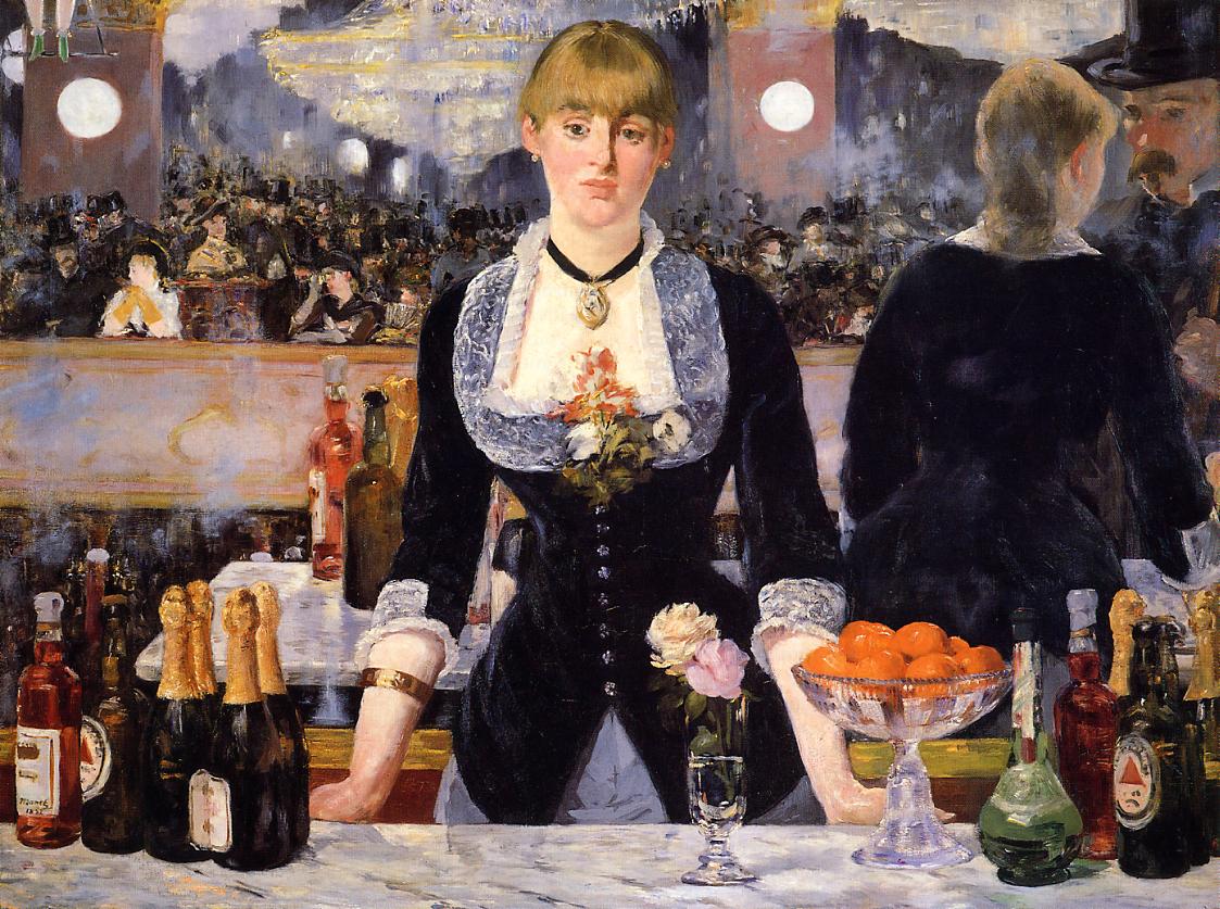 Manet - Bar in the Folies Bergere