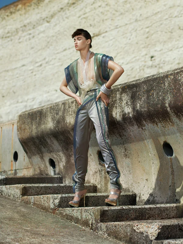 Photograph by Alexey Sorokin Styling by Svetlana Sorokina Modeling by Elina M @ Profile