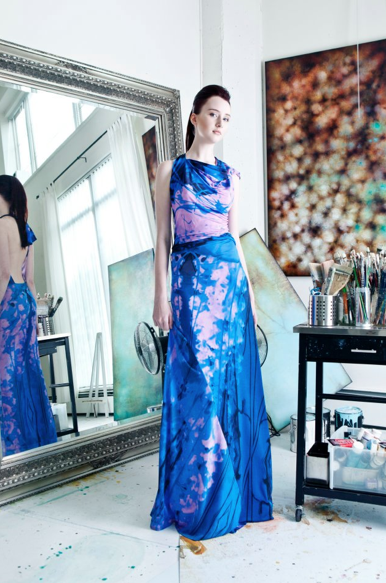 ELECTRIC FLAME DRESS