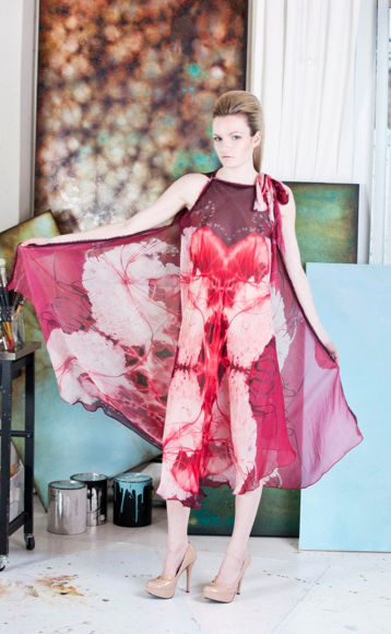 PASSION FLOWER DRESS