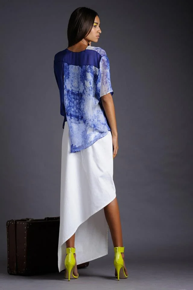 TOKYO TOP / CHICAGO MAXI COMBI SKIRT