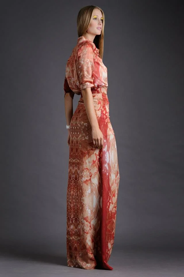 AMSTERDAM BLOUSE / DUBLIN MAXI SKIRT
