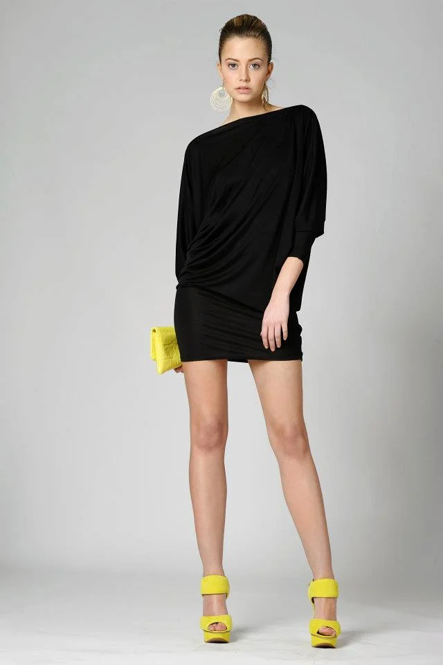 CHARCOAL YANA DRESS