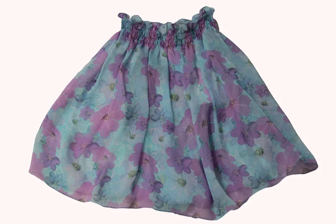 Skirt garden print