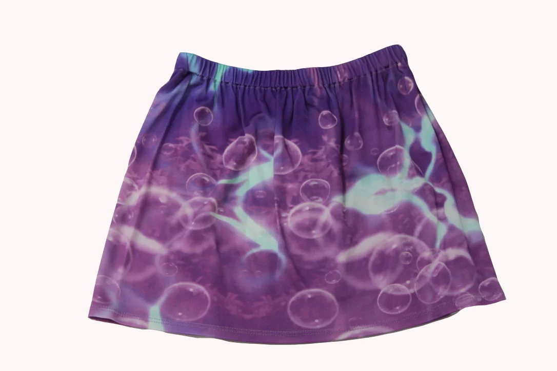Skirt lightning bubbles