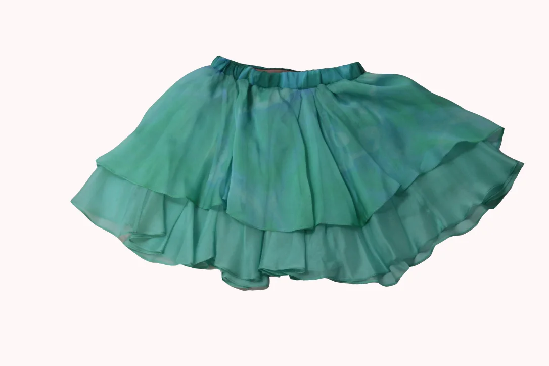 Green skirt