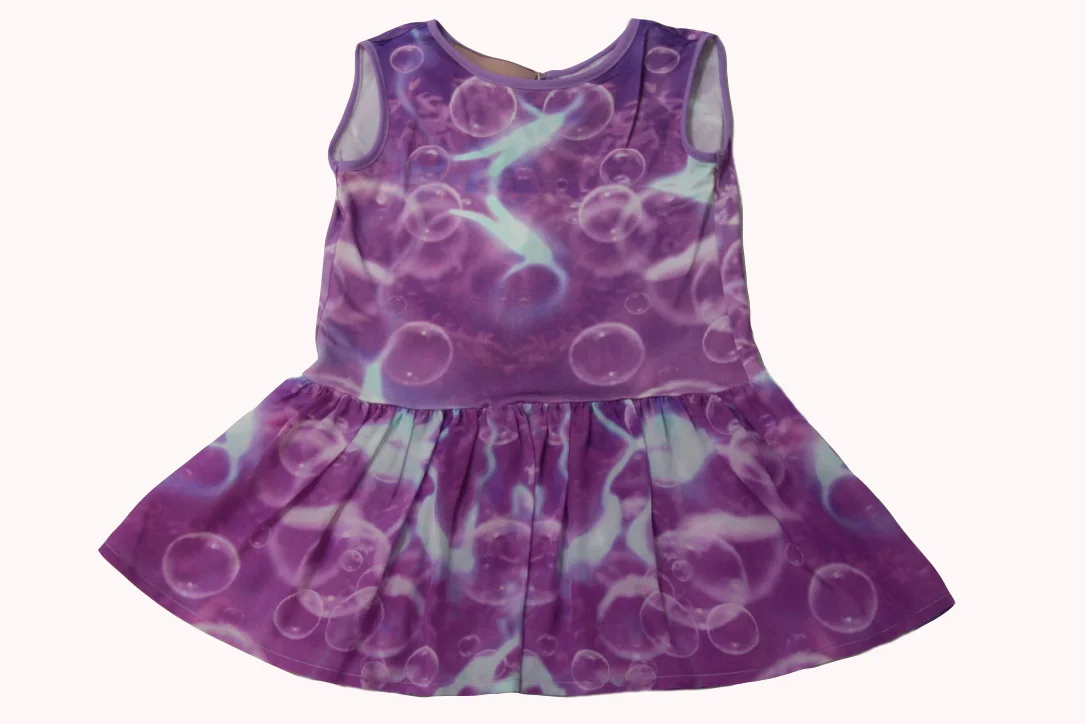 Pink lightning dress