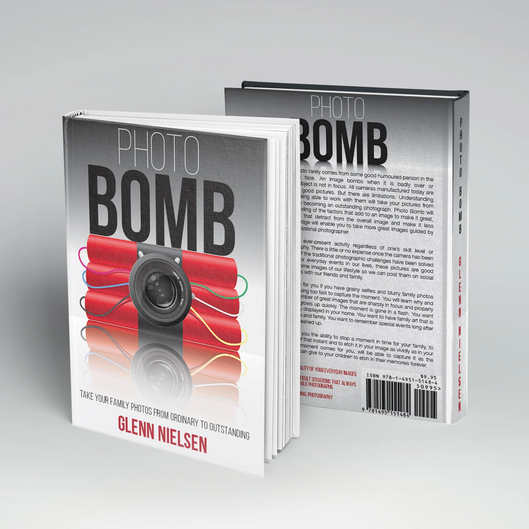 Photo Bomb Cover Design