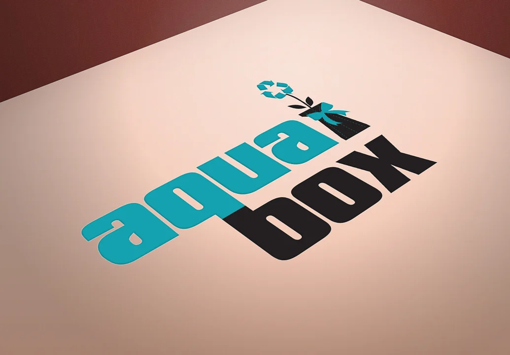 Aqua Box Logo Design
