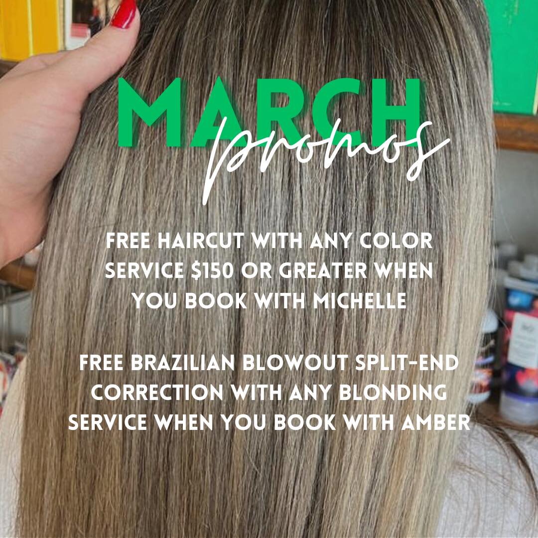 A new month = new savings 🍀

Save over $60 with these deals! Limited availability..don&rsquo;t miss it!✏️🗓️

#fixsalon #fixsaloncr