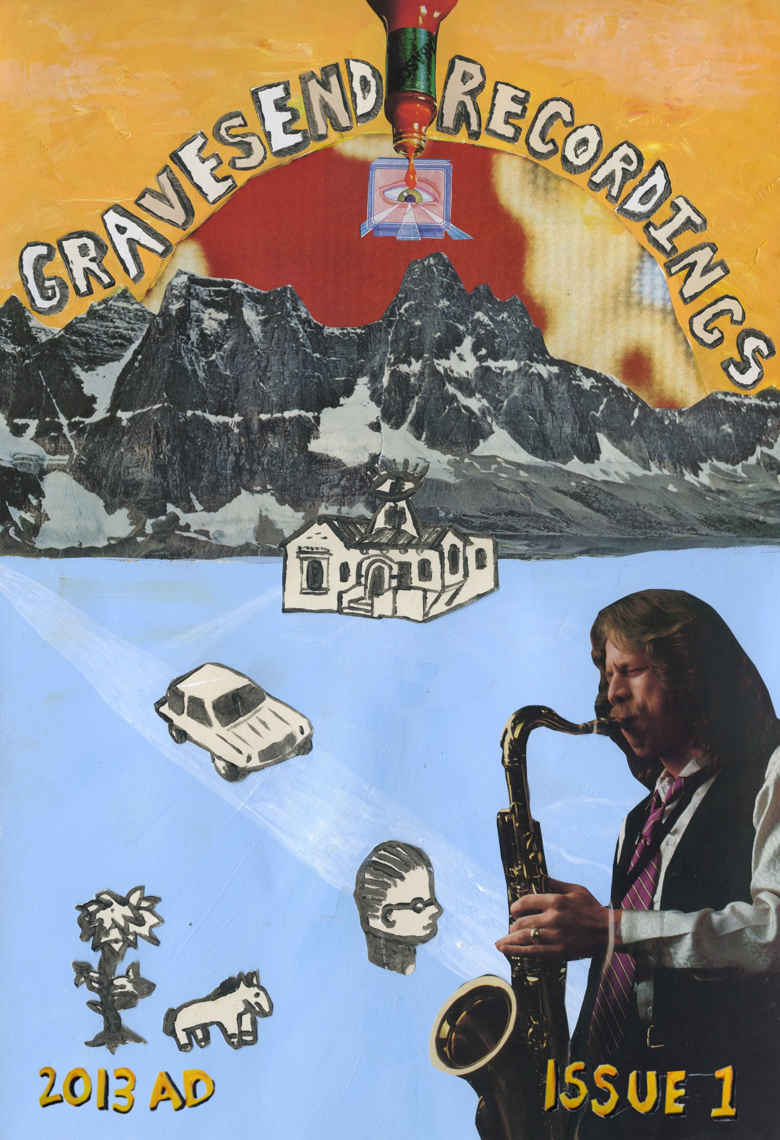 cassette tape/poster design, 2013
