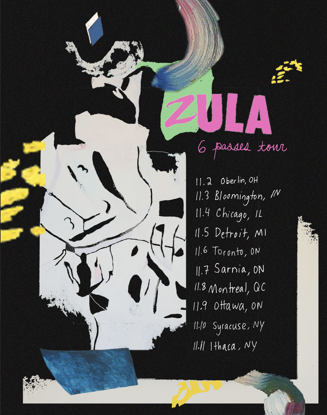  tour poster, 2017 