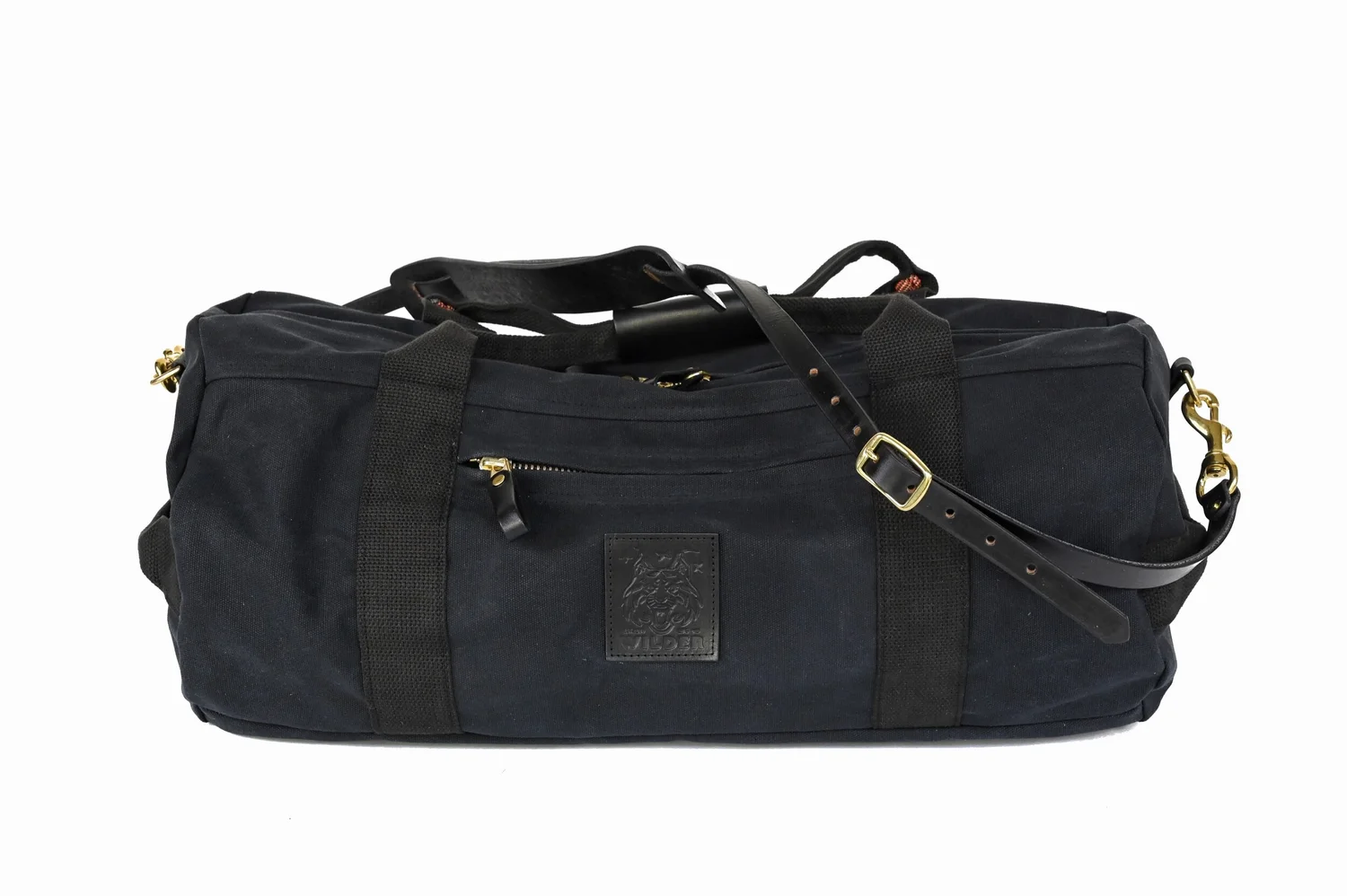 Black canvas duffle bag outlet