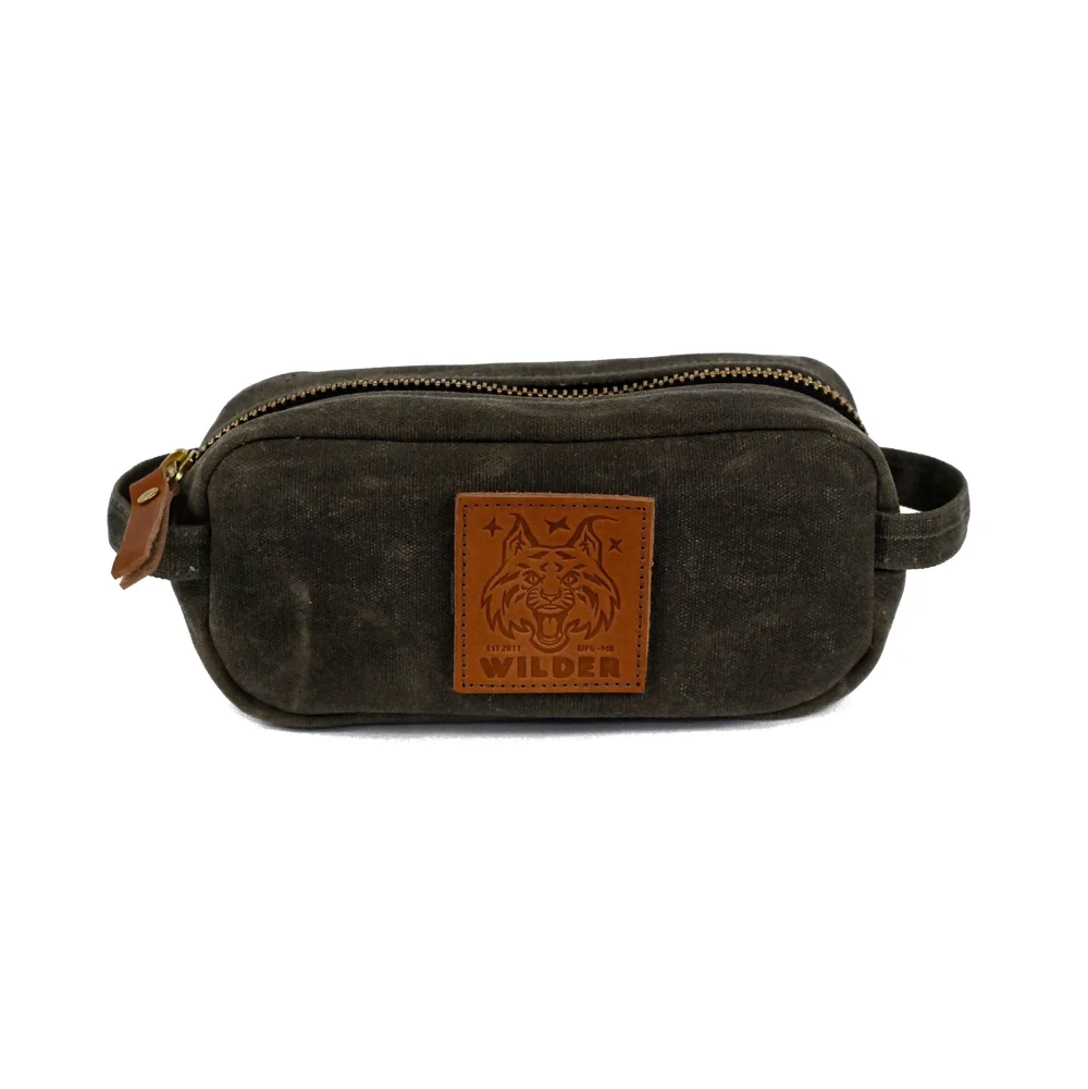 Waxed Canvas Utility Kit — Wilder Goods - Handmade in Winnipeg