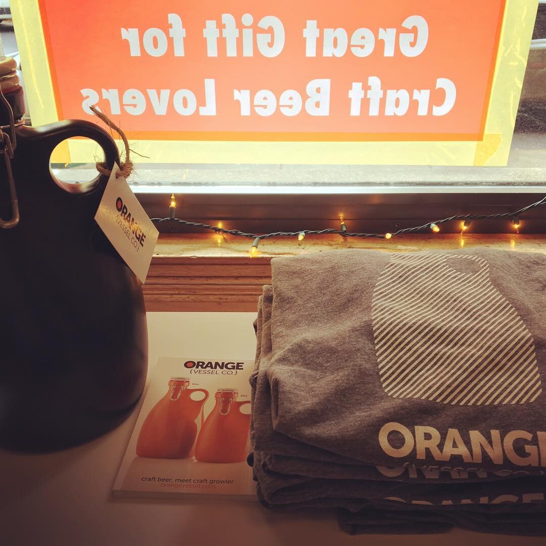 The shop is open today (12/14), BUT ONLY UNTIL 3PM. Hope to see you! If not, we&rsquo;re ALWAYS open at orangevessel.com.

#beer #craftbeer #syracuse #syracuseuniversity #growler #downtownsyracuse #shopsmall #orange #greatgiftideas