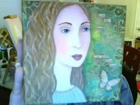 Art Videoblog - preview of finished painting
