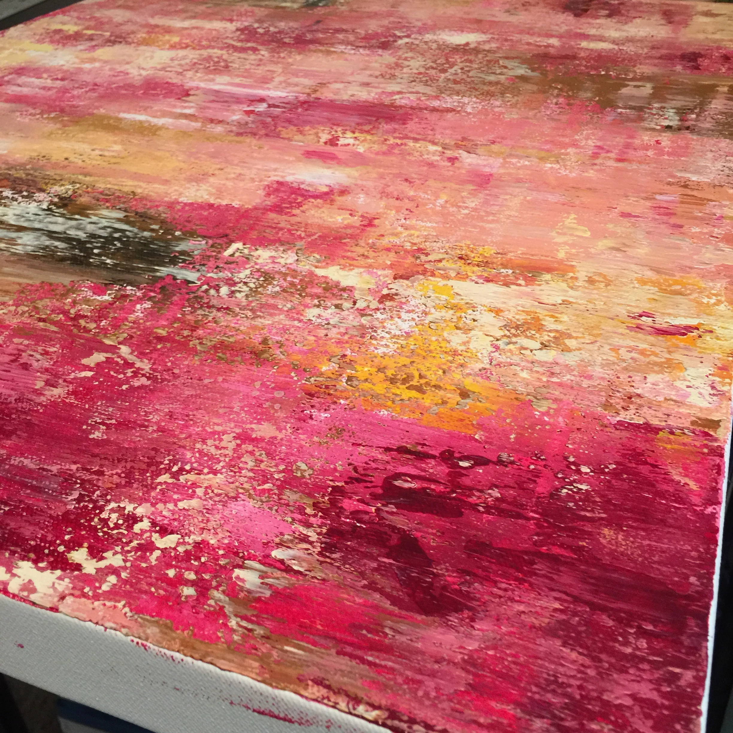 Yummy texture in bright spring inspired colors