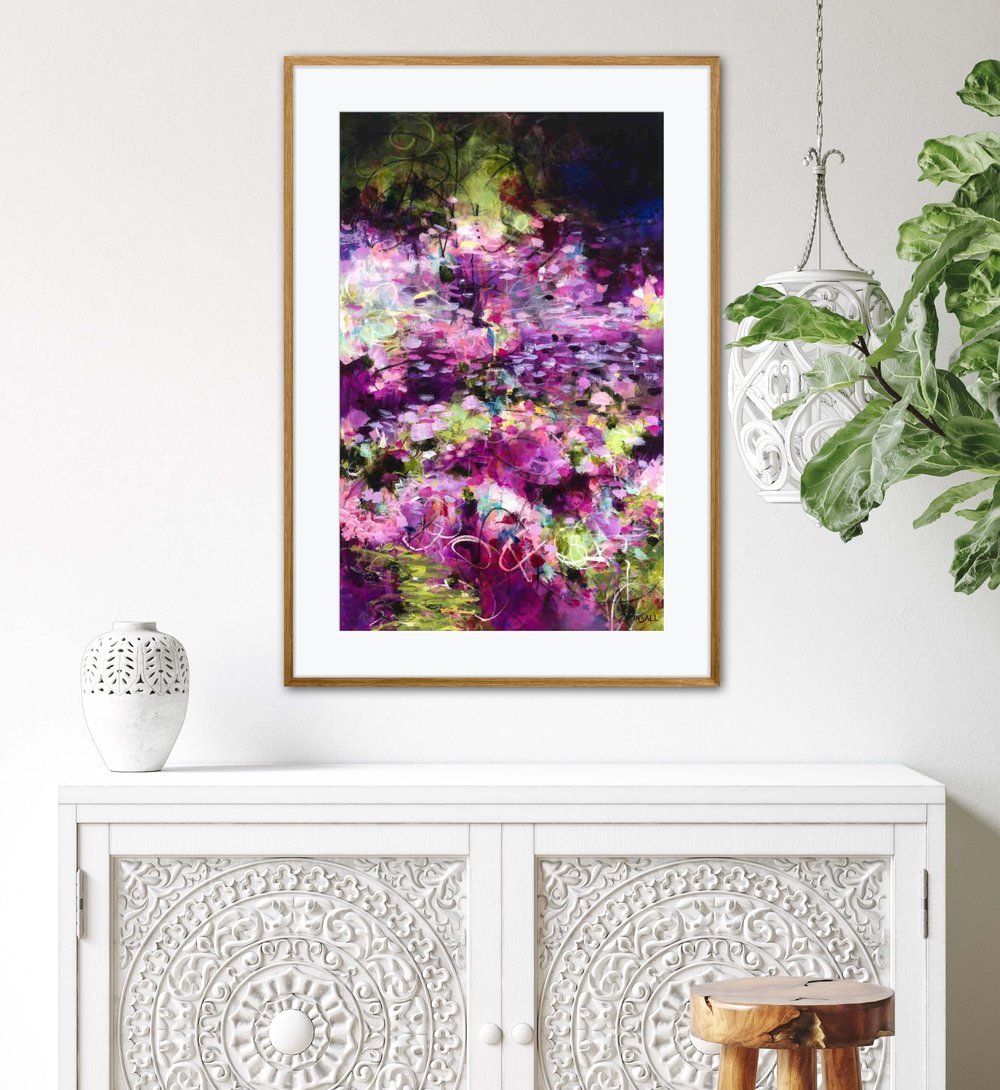 Nature and Floral Inspired Abstract Paintings —Abstract Art For Sale ...
