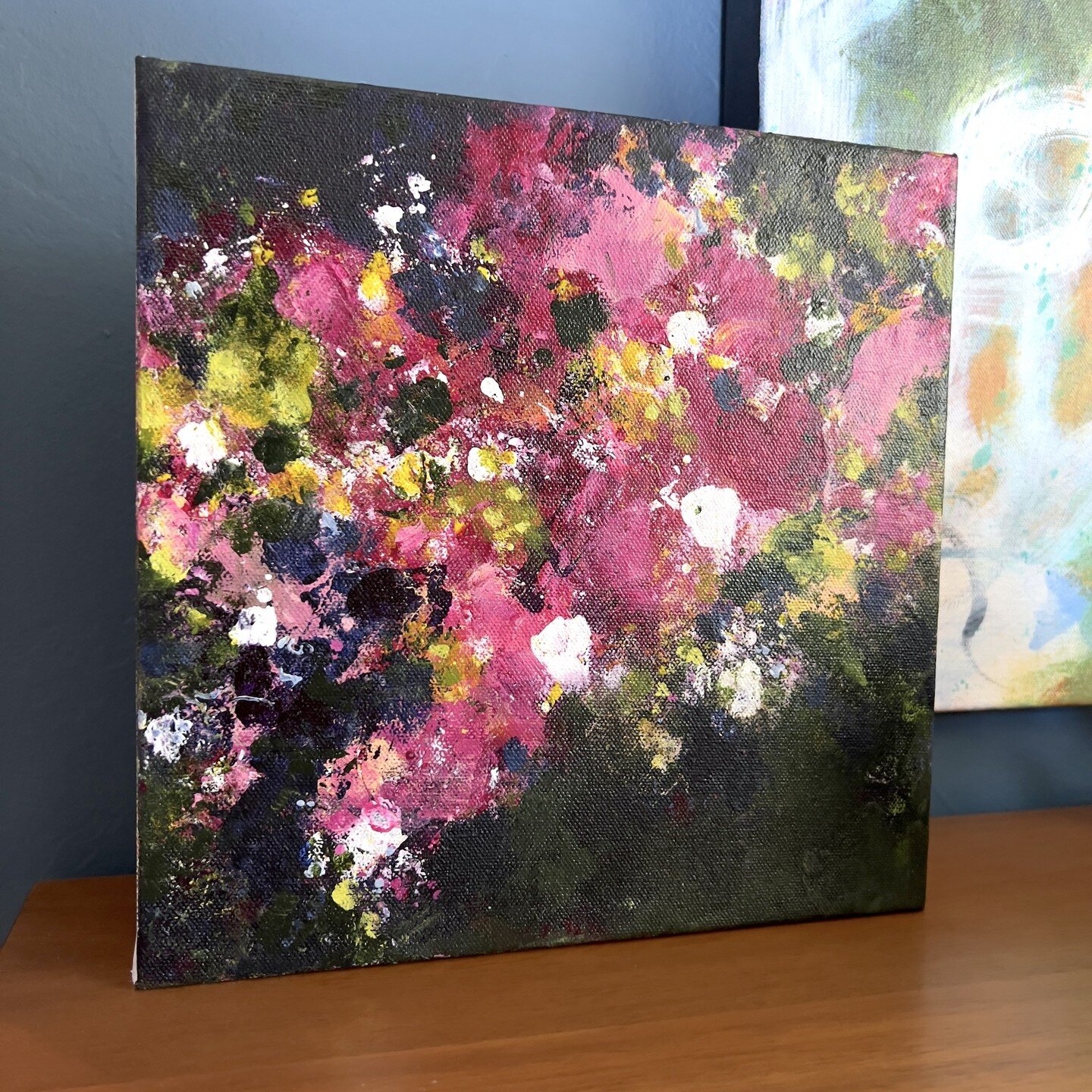 🩷 NEW PAINTING! A visual explosion of creativity, hope, and freedom! From the rich colors of pink, green, and blue to the playful paint splatters, every element of this painting inspires the imagination and encourages you to dream big!

Just imagine