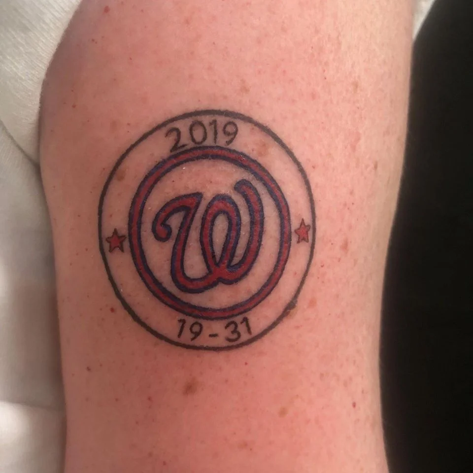 NATS TATTOOS- WORLD SERIES CHAMPS!!!